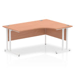 Impulse 1600mm Right Crescent Desk Cantilever Leg - Rogey