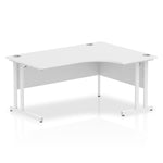 Impulse 1600mm Right Crescent Desk Cantilever Leg - Rogey