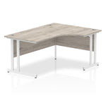 Impulse 1600mm Right Crescent Desk Cantilever Leg - Rogey