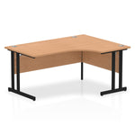 Impulse 1600mm Right Crescent Desk Cantilever Leg - Rogey