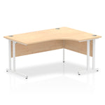 Impulse 1600mm Right Crescent Desk Cantilever Leg - Rogey