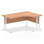 Impulse 1600mm Right Crescent Desk Cantilever Leg - Rogey