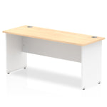 Impulse 1600mm Slimline Desk Panel End Leg - Rogey