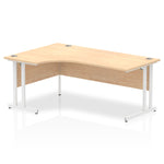 Impulse 1800mm Left Crescent Desk Cantilever Leg - Rogey