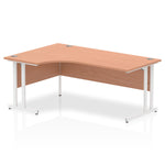 Impulse 1800mm Left Crescent Desk Cantilever Leg - Rogey