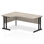 Impulse 1800mm Left Crescent Desk Cantilever Leg - Rogey