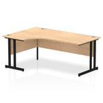 Impulse 1800mm Left Crescent Desk Cantilever Leg - Rogey