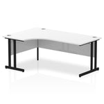 Impulse 1800mm Left Crescent Desk Cantilever Leg - Rogey