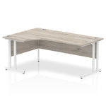 Impulse 1800mm Left Crescent Desk Cantilever Leg - Rogey