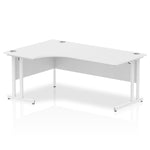 Impulse 1800mm Left Crescent Desk Cantilever Leg - Rogey