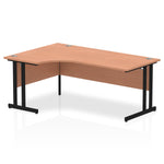 Impulse 1800mm Left Crescent Desk Cantilever Leg - Rogey