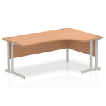 Impulse 1800mm Right Crescent Desk Cantilever Leg - Rogey