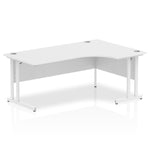 Impulse 1800mm Right Crescent Desk Cantilever Leg - Rogey