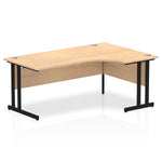 Impulse 1800mm Right Crescent Desk Cantilever Leg - Rogey