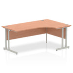 Impulse 1800mm Right Crescent Desk Cantilever Leg - Rogey