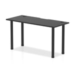 Impulse Black Series Slimline Straight Table - Rogey