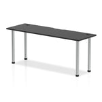 Impulse Black Series Slimline Straight Table - Rogey