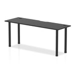 Impulse Black Series Slimline Straight Table - Rogey