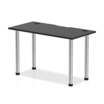 Impulse Black Series Slimline Straight Table - Rogey