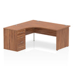 Impulse Panel End Crescent Desk Workstation - Rogey