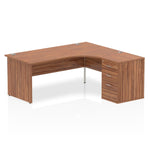 Impulse Panel End Crescent Desk Workstation - Rogey