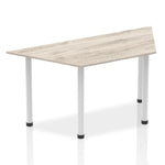 Impulse Trapezium Table With Post Leg - Rogey