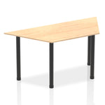 Impulse Trapezium Table With Post Leg - Rogey