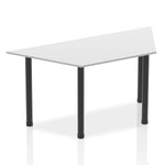 Impulse Trapezium Table With Post Leg - Rogey