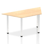 Impulse Trapezium Table With Post Leg - Rogey