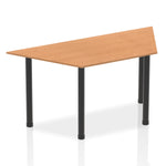 Impulse Trapezium Table With Post Leg - Rogey