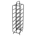 Industrial Inspired Matt Black 12 Bottle Wine Holder - Rogey