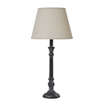 Isca Stem Table Lamp With Linen Shade - Rogey