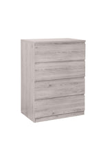 Jupiter 4 Drawer Chest - Grey Oak - Rogey