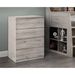 Jupiter 4 Drawer Chest - Grey Oak - Rogey