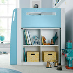 Lacy Blue Storage Mid Sleeper Single - Rogey