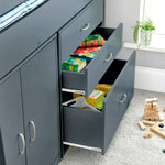 Lacy Grey Storage Mid Sleeper Single - Rogey