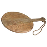 Large Round Hanging Hard Wood Chopping Board - Rogey