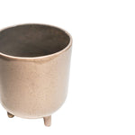 Lecce Oat Speckled Planter H19Cm D16Cm - Rogey