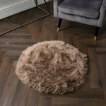 Light Brown Rectangle Sheepskin - Circle 70cm - Rogey