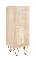 Light Gold Tall Chest Of Drawers - Rogey