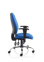 Lisbon Medium Back Task Operator Office Chair with Height Adjustable Arms - Rogey