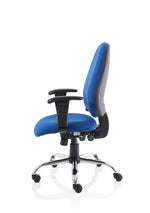 Lisbon Medium Back Task Operator Office Chair with Height Adjustable Arms - Rogey