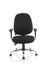 Lisbon Medium Back Task Operator Office Chair with Height Adjustable Arms - Rogey