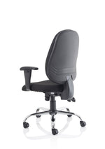 Lisbon Medium Back Task Operator Office Chair with Height Adjustable Arms - Rogey