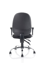 Lisbon Medium Back Task Operator Office Chair with Height Adjustable Arms - Rogey