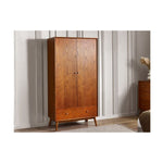 Lowry 2 Door 1 Drawer Wardrobe - Rogey