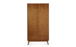 Lowry 2 Door 1 Drawer Wardrobe - Rogey