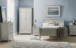 Maine 6 Drawer Wide Chest - Dove Grey - Rogey