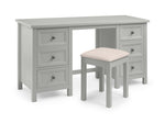 Maine Dressing Stool - Dove Grey - Rogey