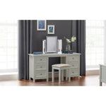 Maine Dressing Table - Dove Grey - Rogey